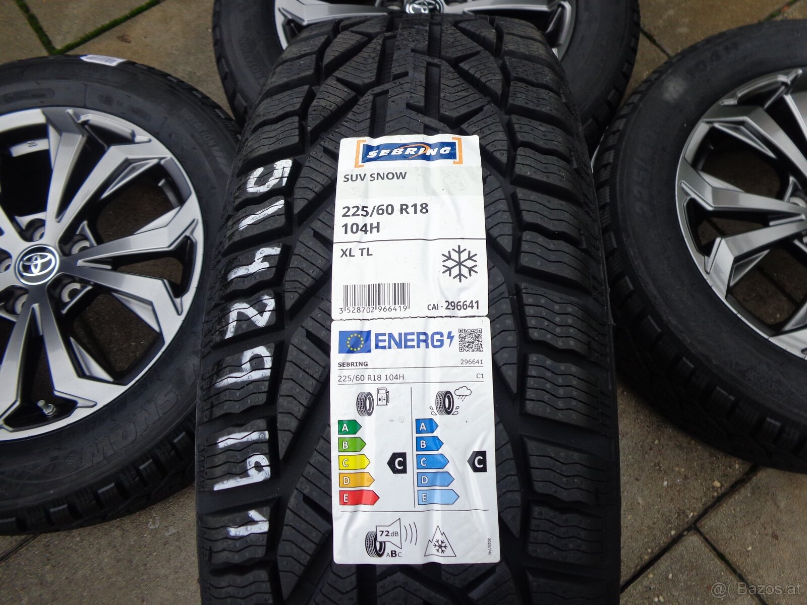 225/60R18 Toyota RAV4 neue Winterradsatz - 11