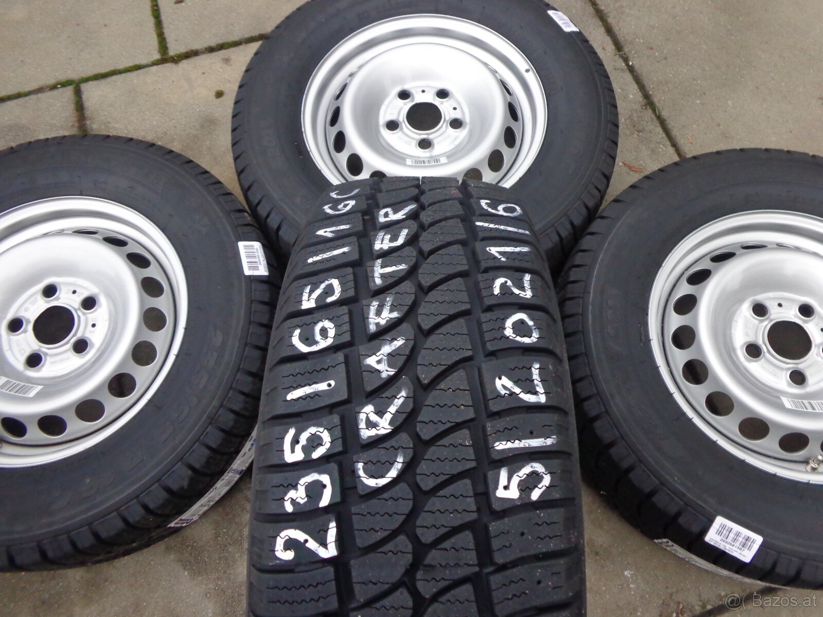 VW Crafter / MAN TGE neue Winterradsatz 235/65R16C - 11