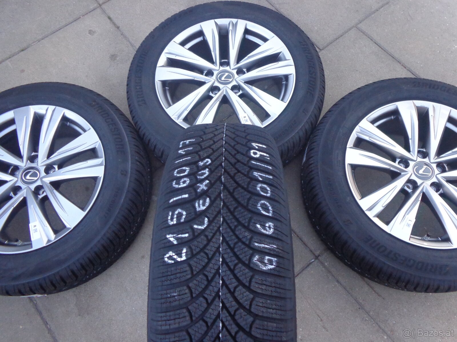 215/60R17 Lexus LBX neue Winterradsatz inkl.RDKS senz. - 11