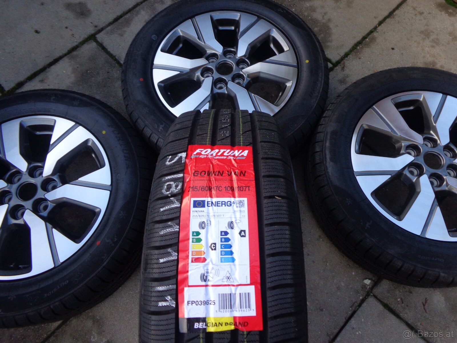new VW T7 neue Winterradsatz 215/60R17C mit LK 6x120 - 11