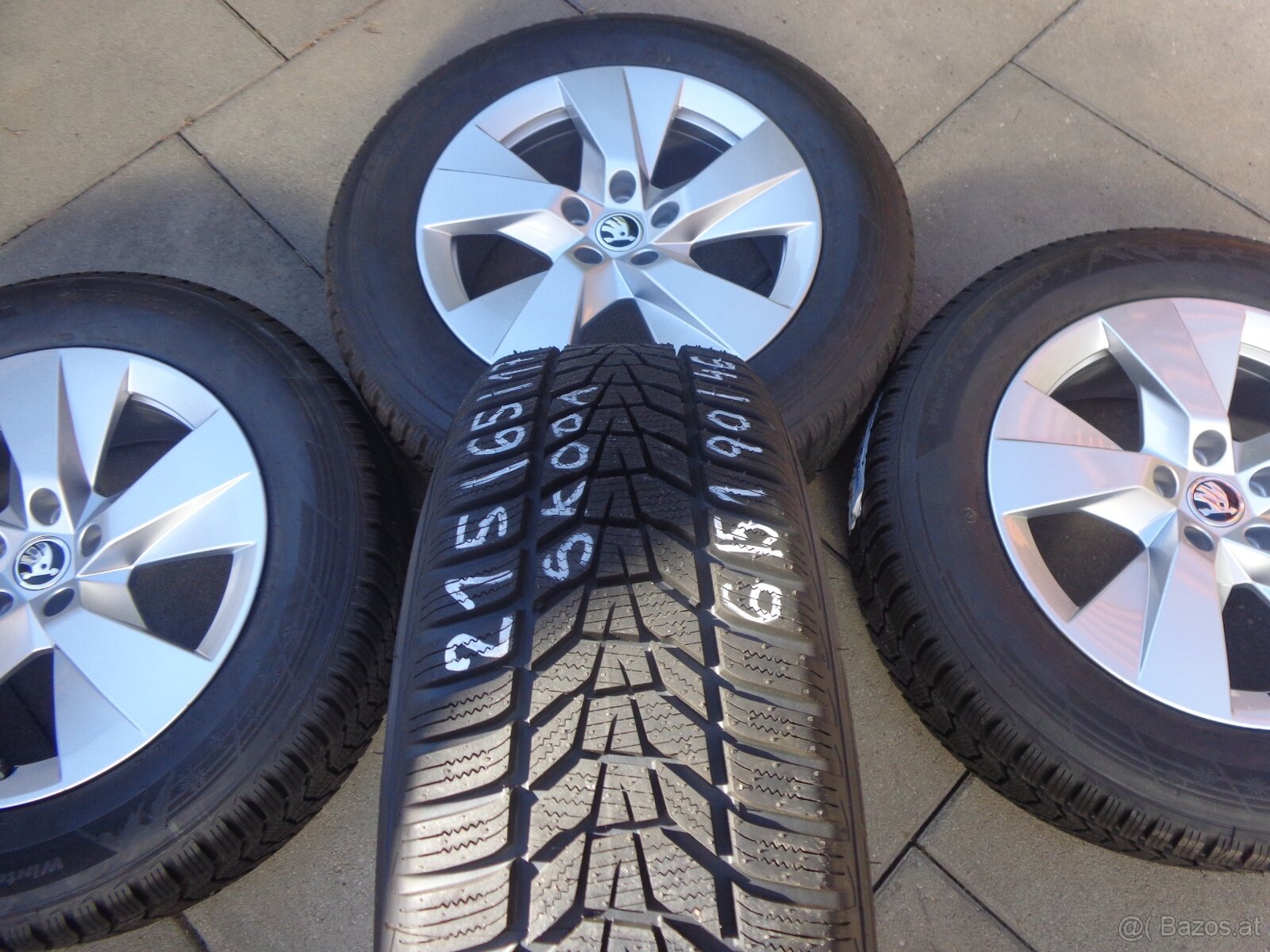 Skoda Kodiaq neuer Winterradsatz 215/65R17 Hankook - 12