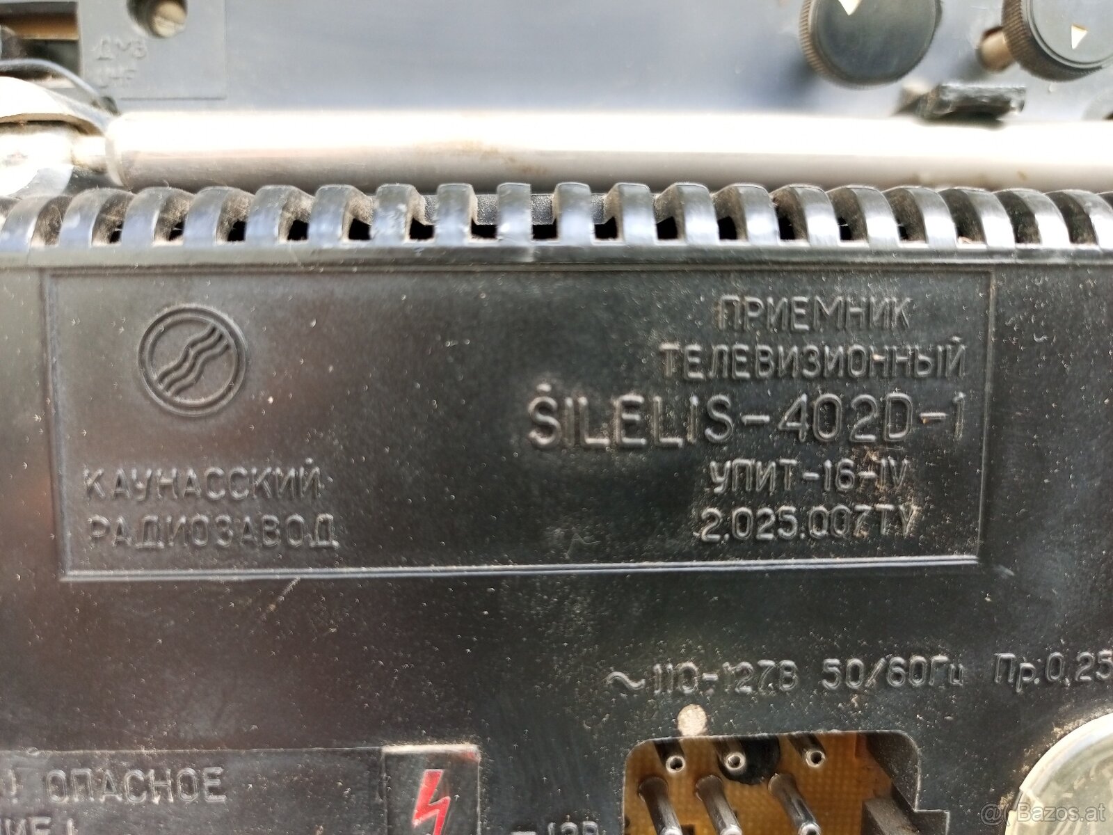 Retro Fernseher Šilelis 402D-1 UdSSR–funktionsfähig - 12