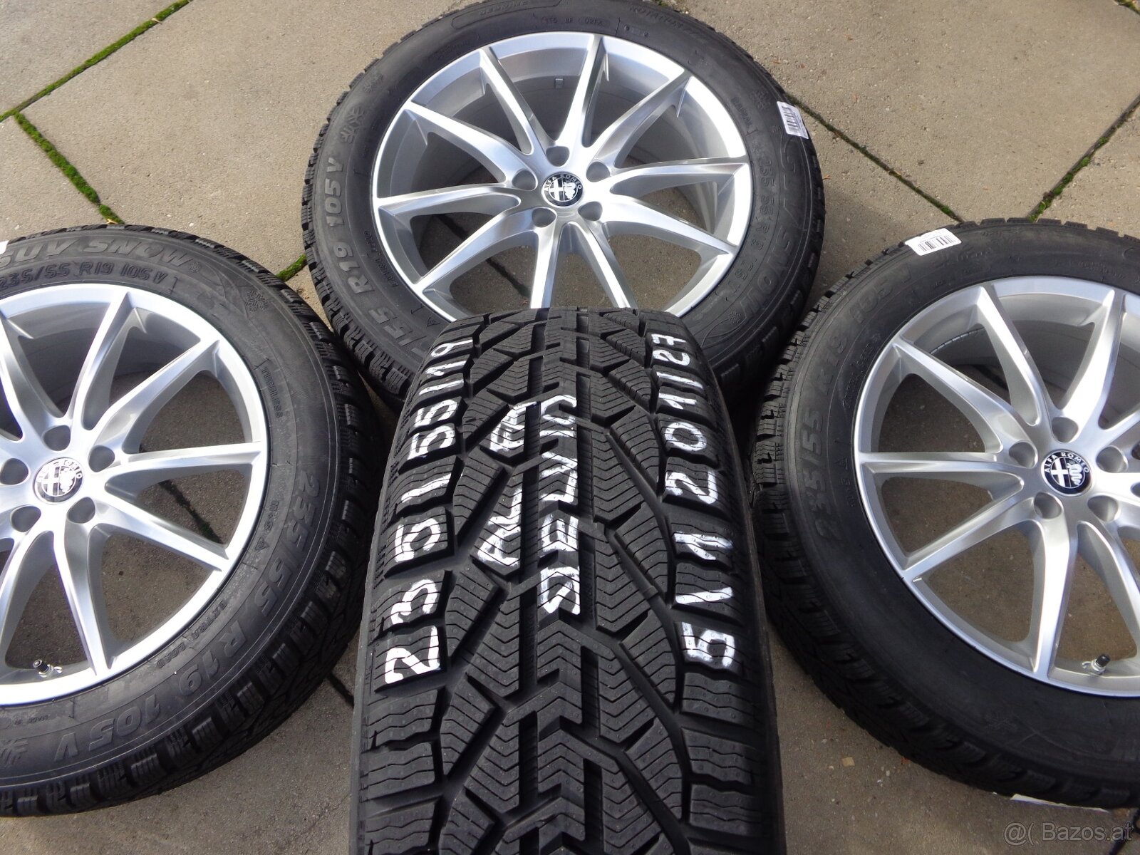 Alfa Romeo Stelvio neue Winterradsatz 19Zoll - 12