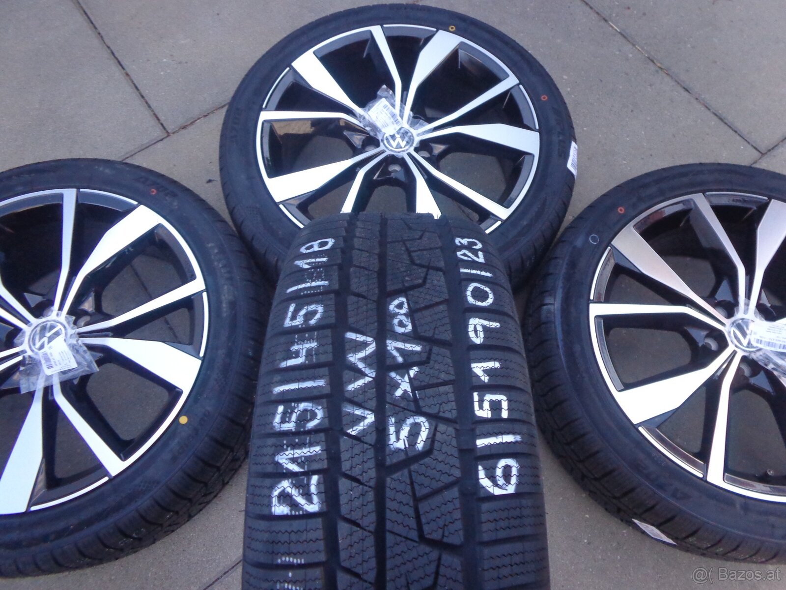 215/45R18 VW Taigo / VW T-Cross nagelneue Winterradsatz - 12