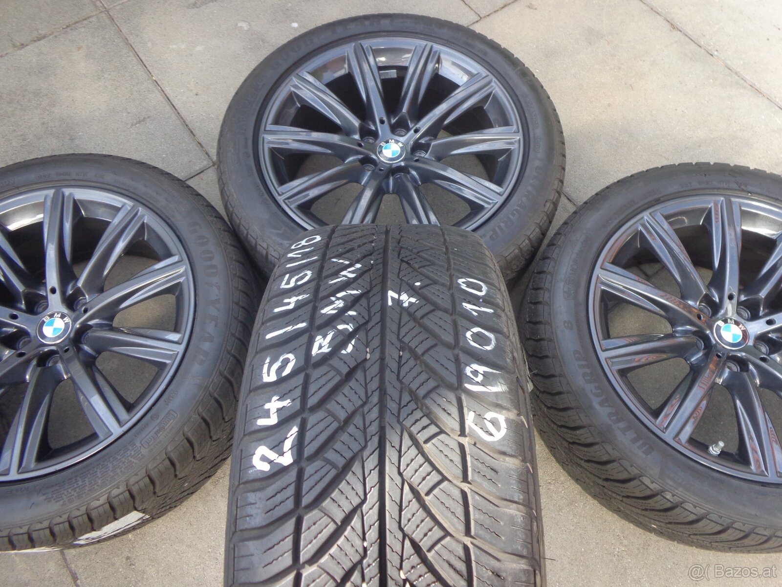 BMW 5.reihe model G30 / G31 neuwertige Alufelgensatz 18" - 12