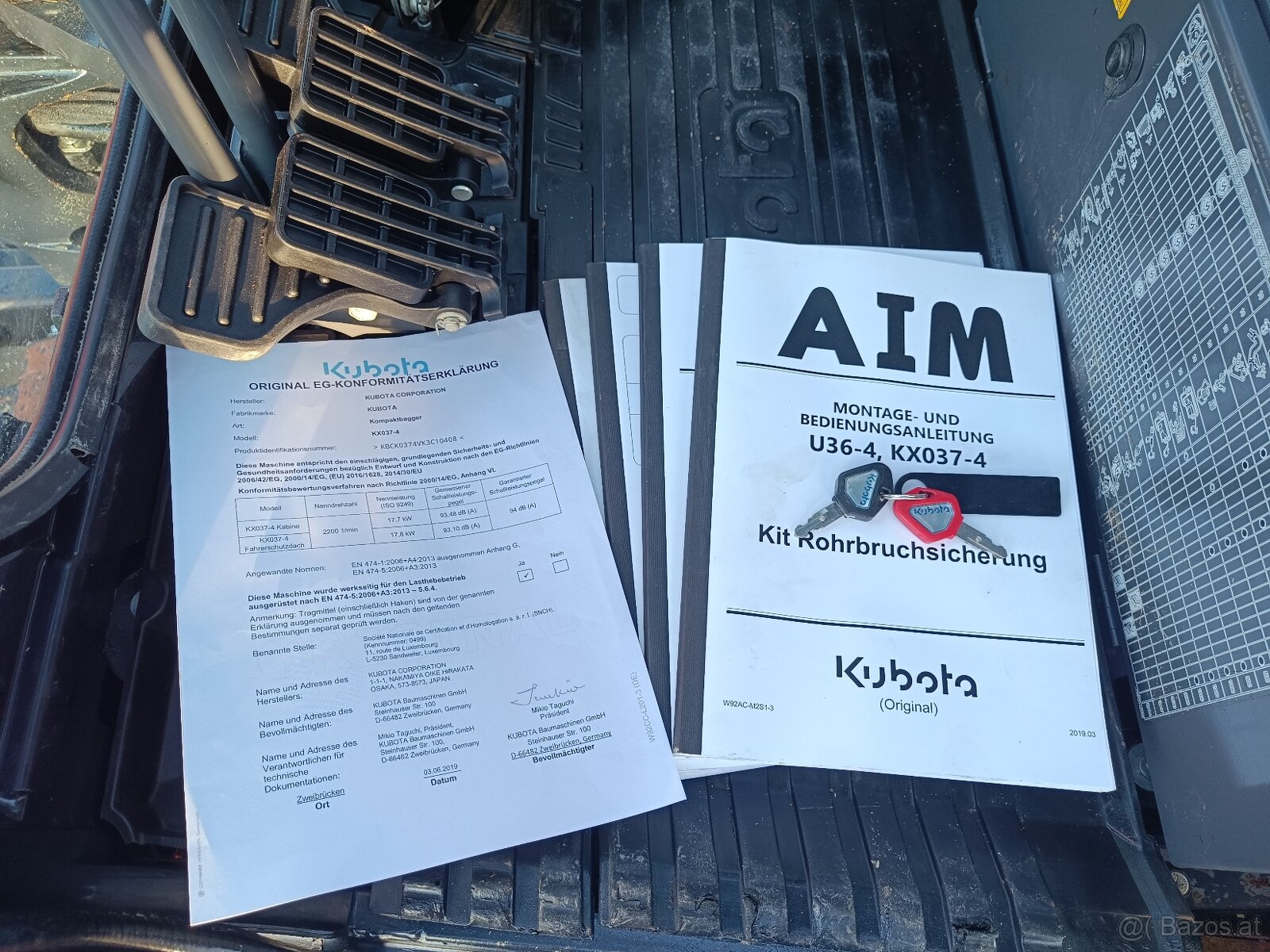 Minibagger Kubota KX037-4 GLS - 3,8t - 12