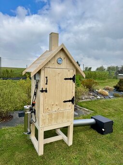đ„ RĂ€ucherkammer aus Massivholz / bis zu 50 kg Fleisch / ele - 12