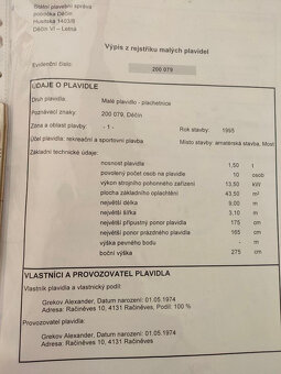 Kajütsegelboot 9 m. - 12