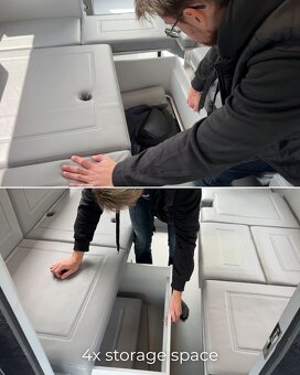 Aluminium Angelboot HAMMER 599 PRO mit Kajüte neu - 12