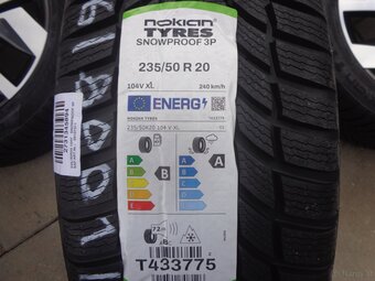 Skoda Elroq / Skoda Enyaq neue Winterradsatz 20Zoll NOKIAN - 13