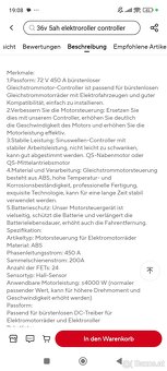 BLC Motor 2,5kw mit Fardriver ND72450 - 13