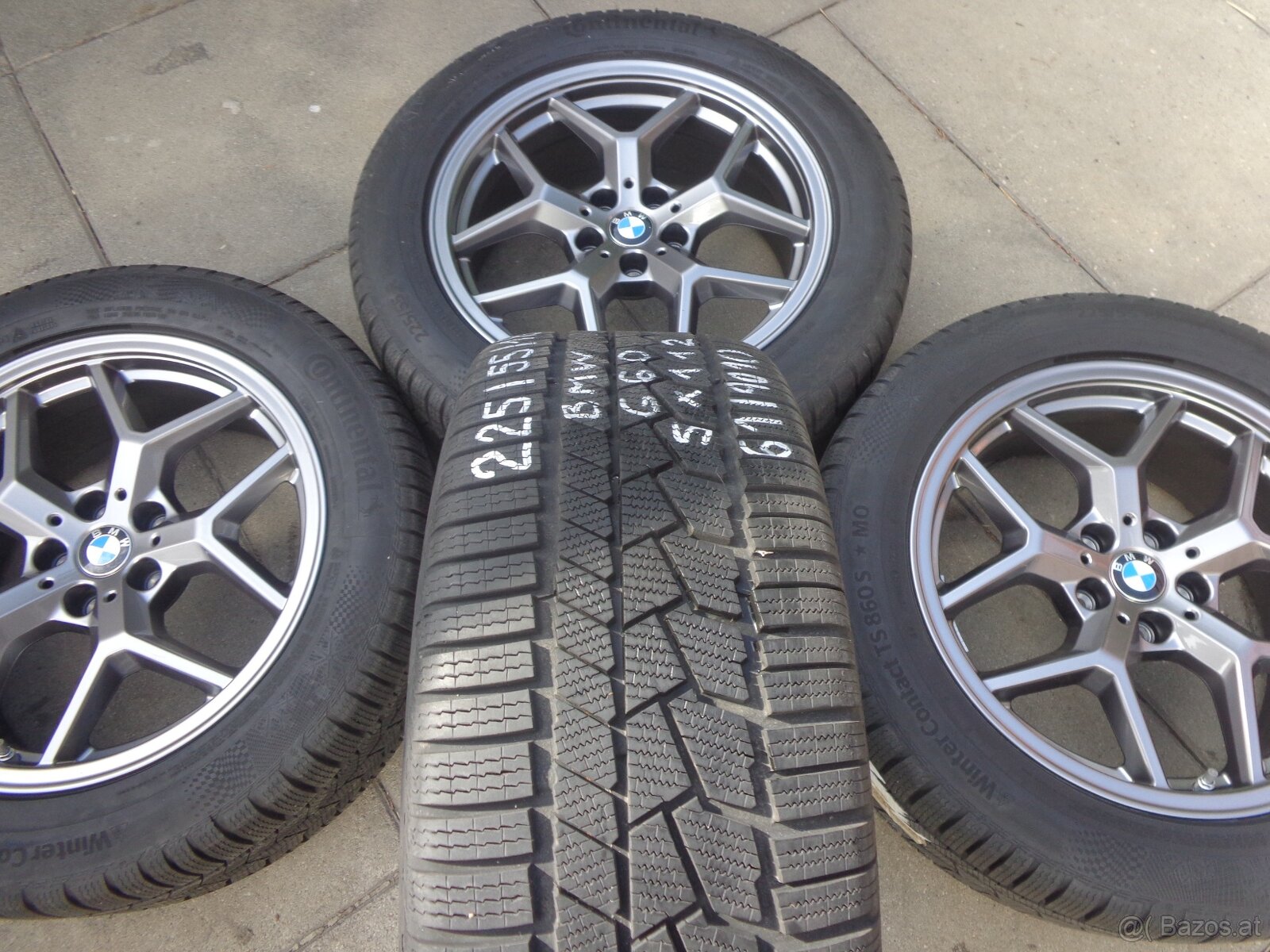 BMW 5.reihe model G60 / G61 neuwertige Winterradsatz 18" - 14