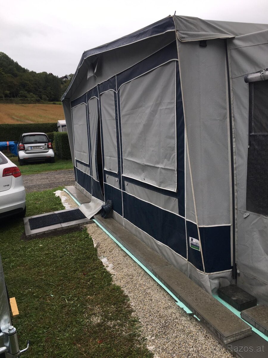 Wohnwagen mit Vorzelt und Fix Platz - 14