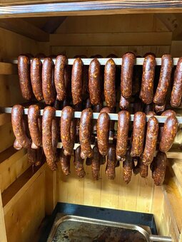 đ„ RĂ€ucherkammer aus Massivholz / bis zu 50 kg Fleisch / ele - 14