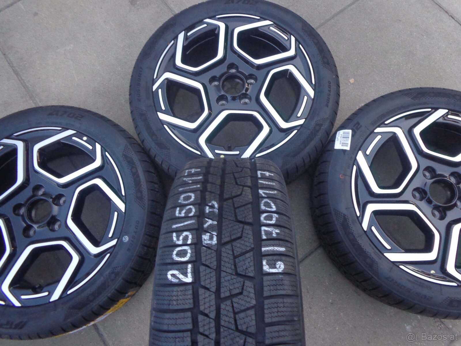BYD Dolphin neue demo originaler Winterradsatz 205/50R17 - 15