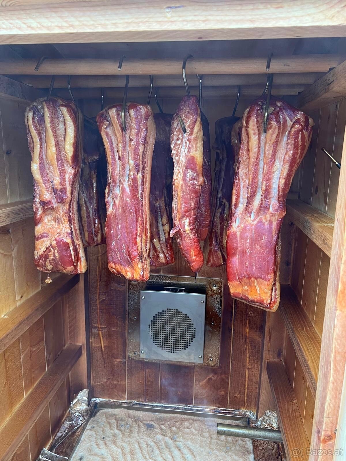 đ„ RĂ€ucherkammer aus Massivholz / bis zu 50 kg Fleisch / ele - 15
