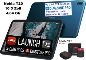 DIAGNOSE Tab 8"Lenovo Diagzone Pro (Launch X431 v5) ab Eu350 - 15