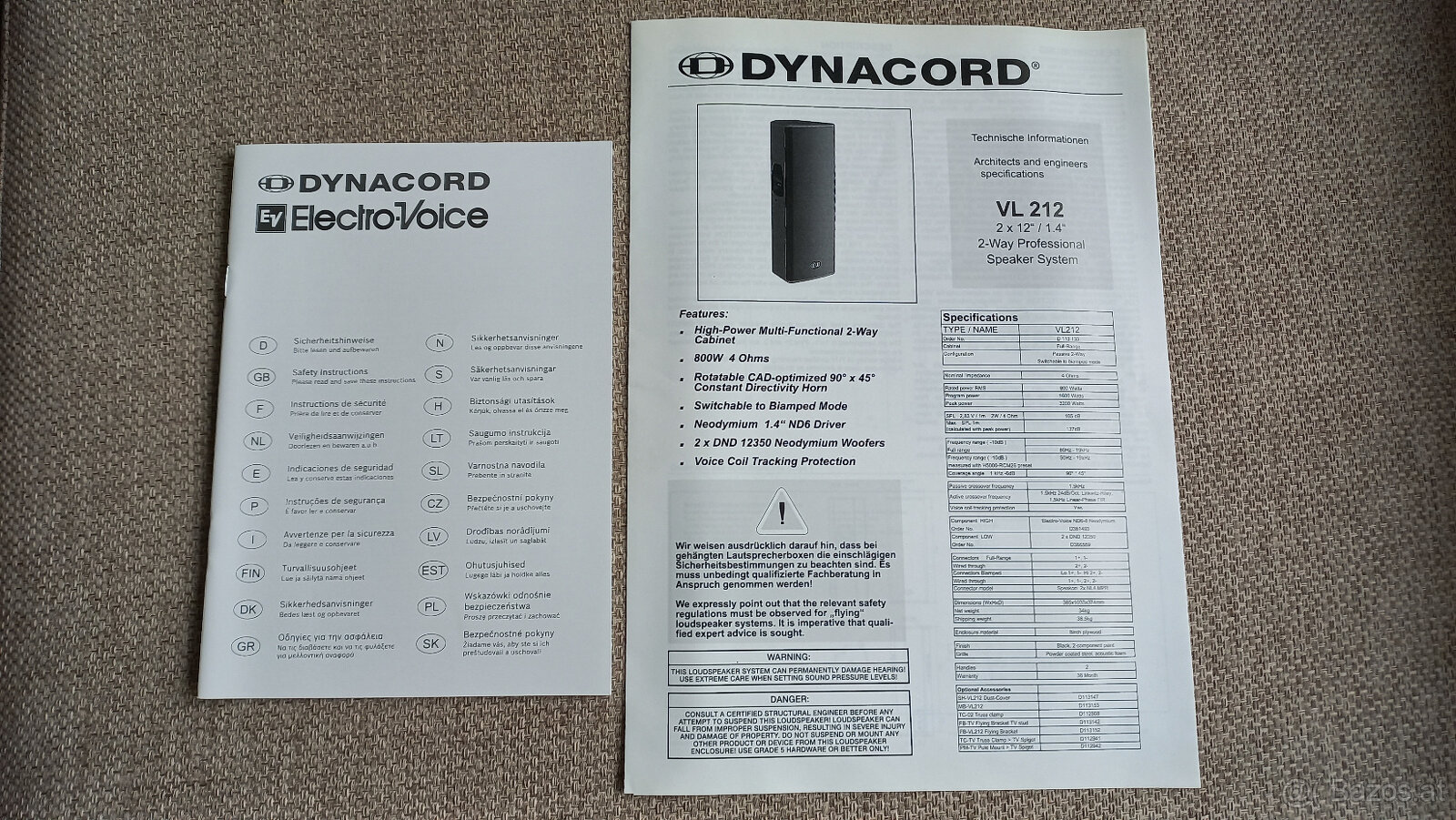 Ich verkaufe Dynacord VariLine Tontechnik - 16