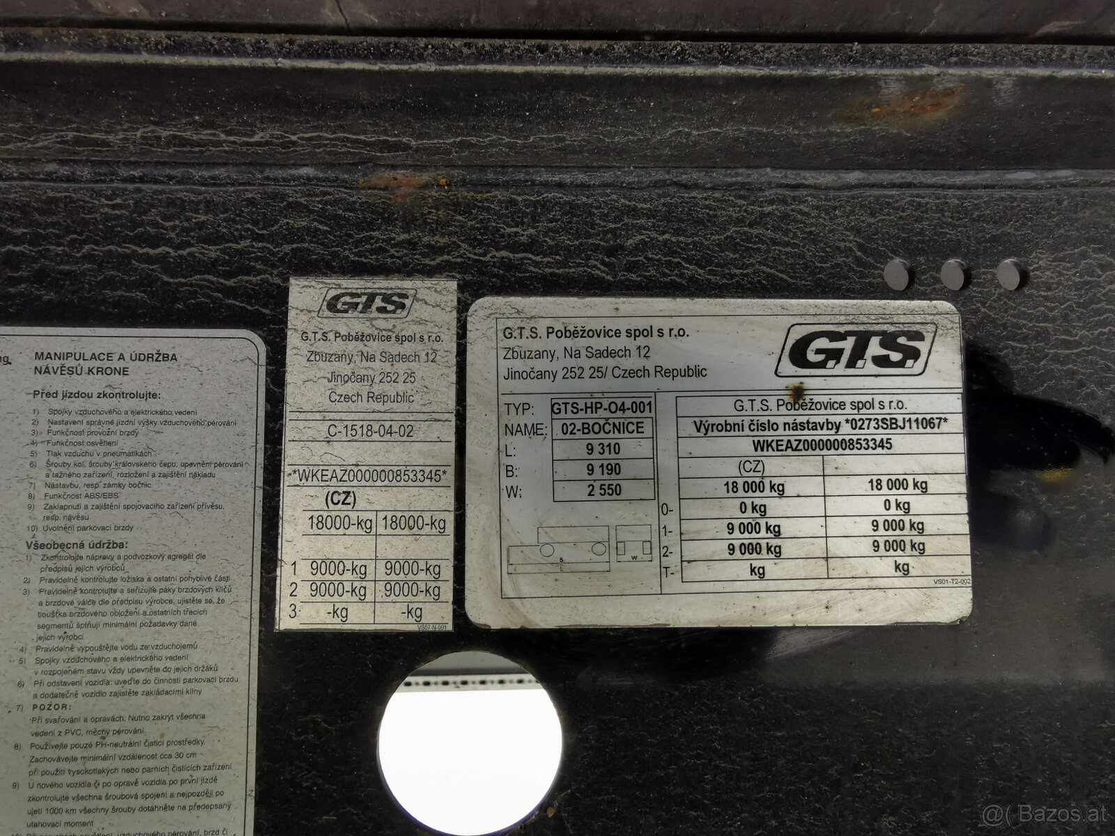 Pritschenanhänger KRONE AZ - 16