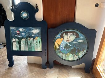 Neobaroko posteľ 90x200cm - 16