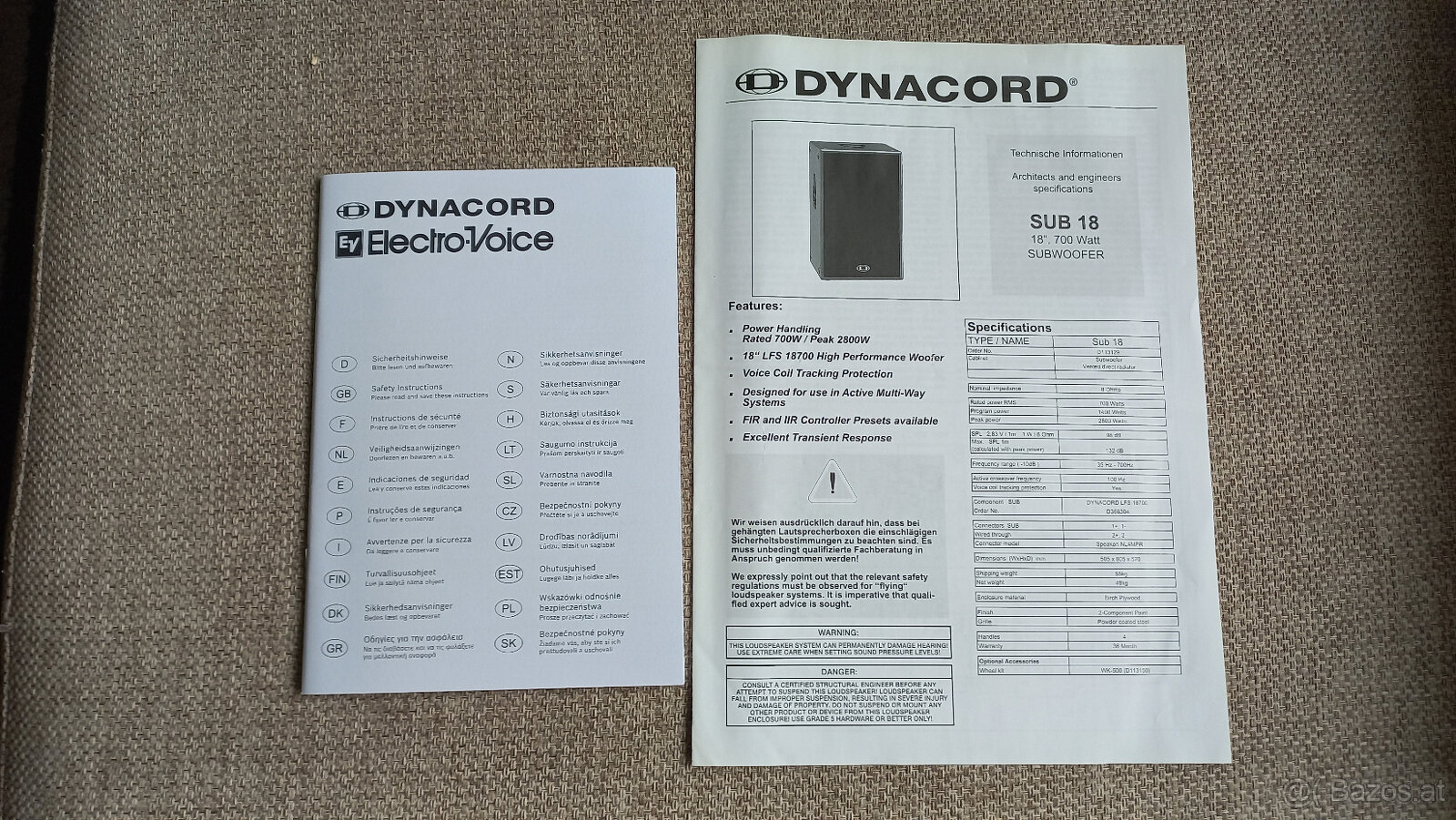 Ich verkaufe Dynacord VariLine Tontechnik - 17