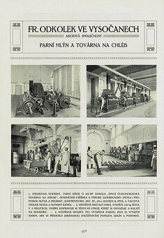 HUBERT GESSNER- Architekt Plány- Pekárna Fr.ODKOLEK Vysočany - 19