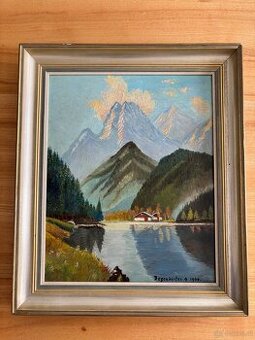 Bild Degendorfer 1960, olgemalde 30x40