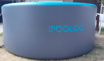 Ich verkaufe einen Ipoolgo-Pool (3,7 x 1,2 m). Das Set ist s
