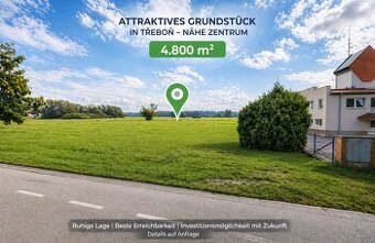 Grundstück Třeboň – 4.800 m² | Nähe Zentrum - Video