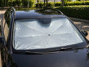 Foldable Car Sunshade ☀️ Umbrella Type