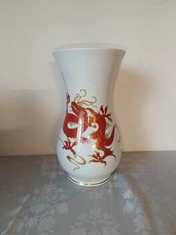 Starožitná váza - Čínský drak