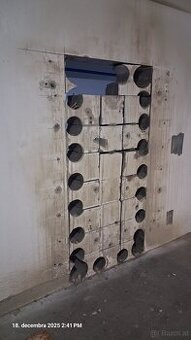 Kernbohrungen und Betonschnitte an.