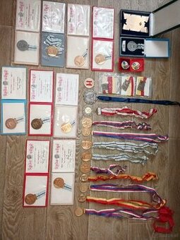 Sammlung von Medaillen der ČSSR – Feld- und Hallenhockey