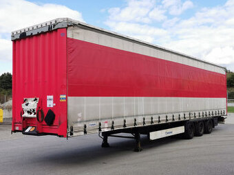 Pritschenauflieger mit Plane KRONE SD low deck