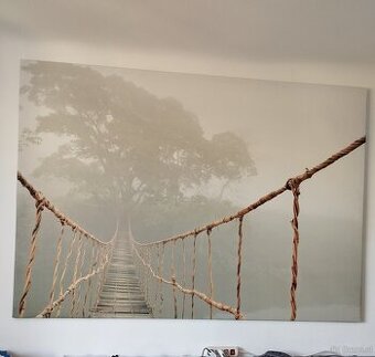 Verkaufe ein wunderschönes großes Leinwand bild