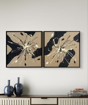 Strukturierte Bilder Amaje Art – gemaltes Bild