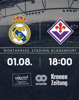 Freundschaftsspiel Real Madrid-Fiorentina