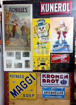 Alte Reklameschilder