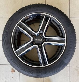 4 Stk Kompletträder 235/55R19 Conti Wintercontact TS870P 105