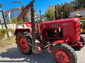 FAHR D17N Oldtimer-Traktor (1954) – Fahrbereit mit Mähwerk