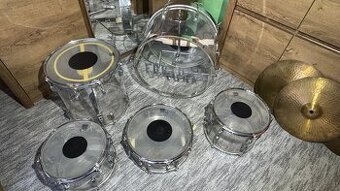 Glas-trommeln - Schlagzeug