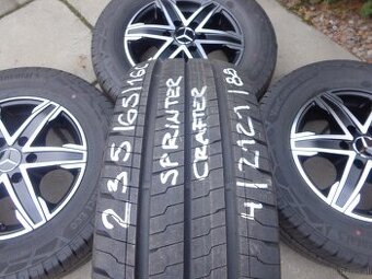 Mercedes Sprinter / VW Crafter neue sommerradsatz