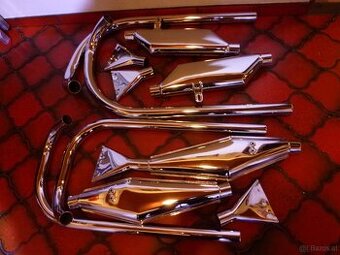 Ariel Auspuffanlagen  Neu Chrom