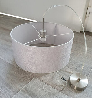 Kronleuchter-Lampenschirm - Silber - NEU / Deckenleuchte / H