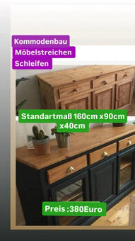 Kommodenbau -Tischlerei