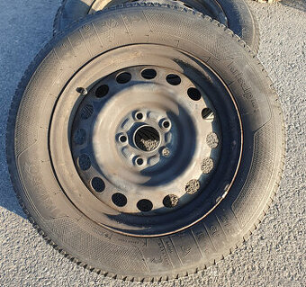 Alufelgen mit alte Winterreifen - 215/60 R 16 H