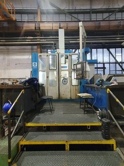 TOS Hulín SKQ 12 - Karusselldrehmaschine Einständer