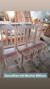 Sesselbau mit Rundlehne