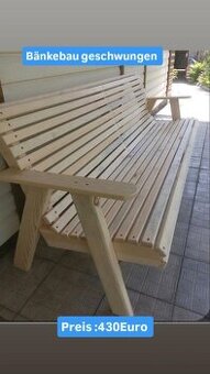 Bänkebau geschwungen