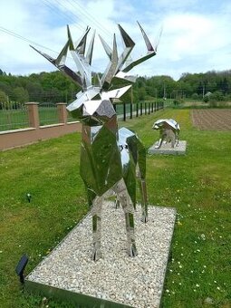Edelstahlskulptur